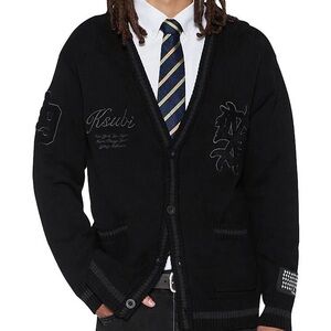 Ksubi Black Playoff Cardigan
